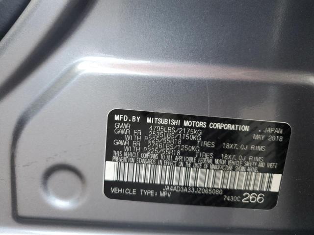 JA4AD3A33JZ065080 - 2018 MITSUBISHI OUTLANDER SE 银色 照片 13