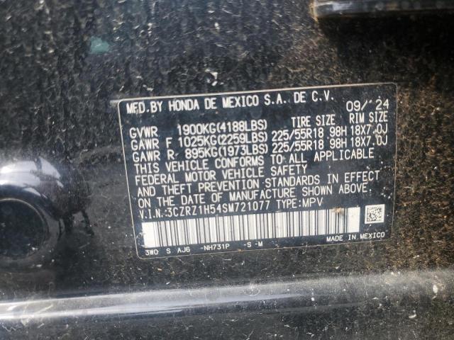 3CZRZ1H54SM721077 - 2025 HONDA HR-V SPORT Qara foto 13