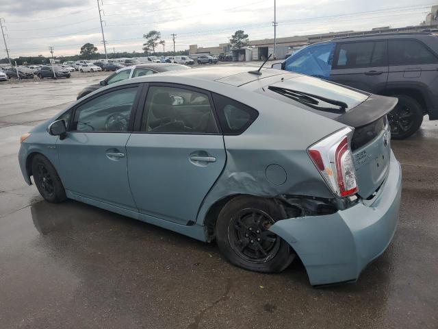 JTDKN3DU6D1684710 - 2013 TOYOTA PRIUS 蓝色 照片 2