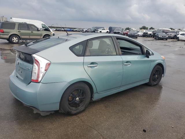JTDKN3DU6D1684710 - 2013 TOYOTA PRIUS 蓝色 照片 3