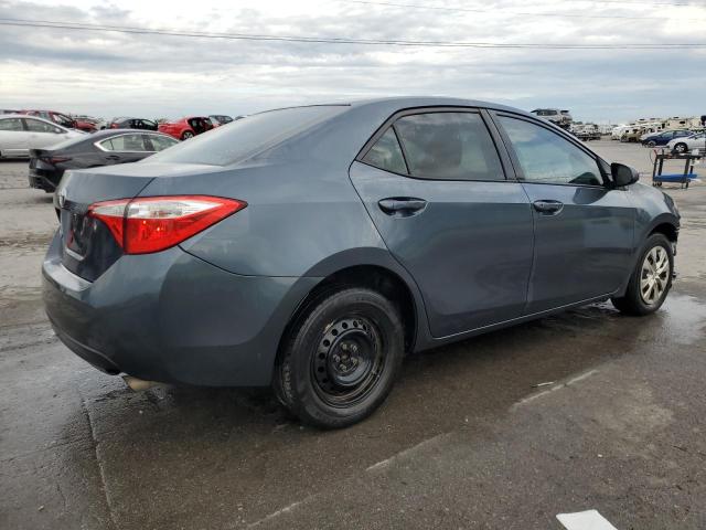 2T1BURHE1FC477259 - 2015 TOYOTA COROLLA L BLUE photo 3