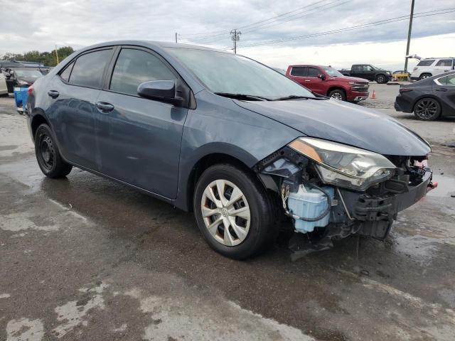 2T1BURHE1FC477259 - 2015 TOYOTA COROLLA L BLUE photo 4