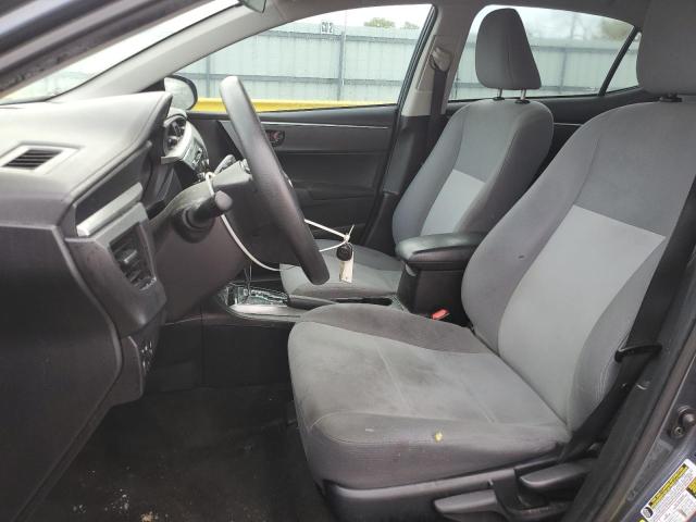 2T1BURHE1FC477259 - 2015 TOYOTA COROLLA L BLUE photo 7