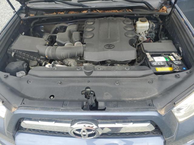 JTEBU5JR0D5111398 - 2013 TOYOTA 4RUNNER SR5 ლურჯი ფოტო 12