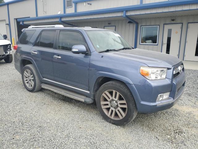 JTEBU5JR0D5111398 - 2013 TOYOTA 4RUNNER SR5 ლურჯი ფოტო 4