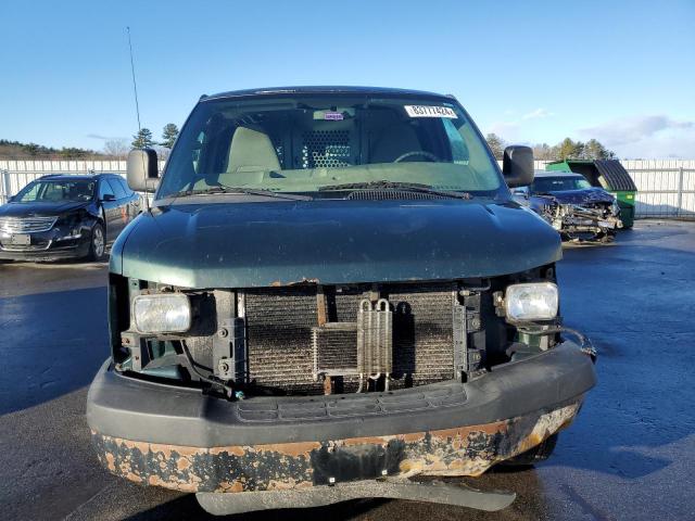 1GCZGFAA6A1119339 - 2010 CHEVROLET EXPRESS G2 GREEN photo 5