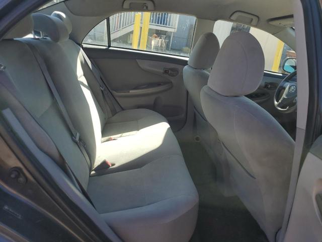 2T1BU4EE5AC467141 - 2010 TOYOTA COROLLA BASE CHARCOAL photo 10