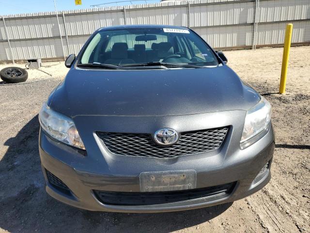 2T1BU4EE5AC467141 - 2010 TOYOTA COROLLA BASE CHARCOAL photo 5