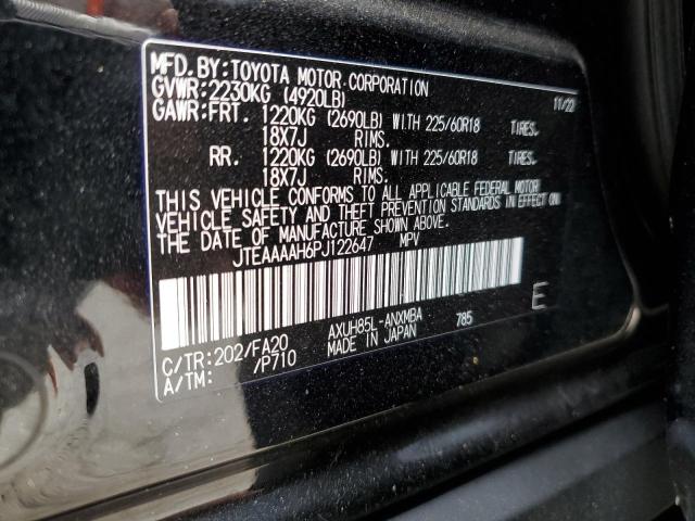 JTEAAAAH6PJ122647 - 2023 TOYOTA VENZA LE Negro foto 13