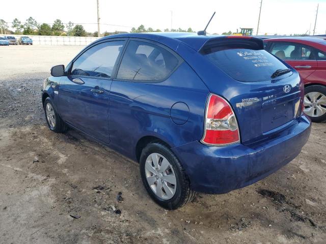 KMHCM3AC5BU197962 - 2011 HYUNDAI ACCENT GL Көк фото 2