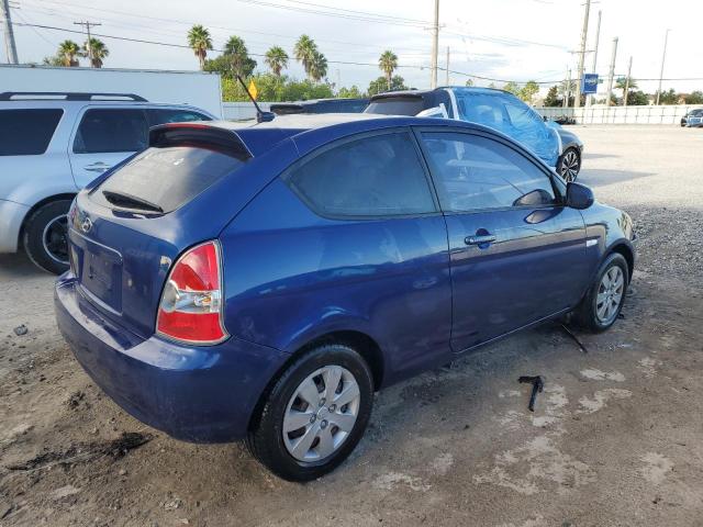 KMHCM3AC5BU197962 - 2011 HYUNDAI ACCENT GL Көк фото 3