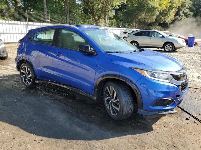 3CZRU6H1XKG727649 - 2019 HONDA HR-V SPORT 蓝色 照片 4