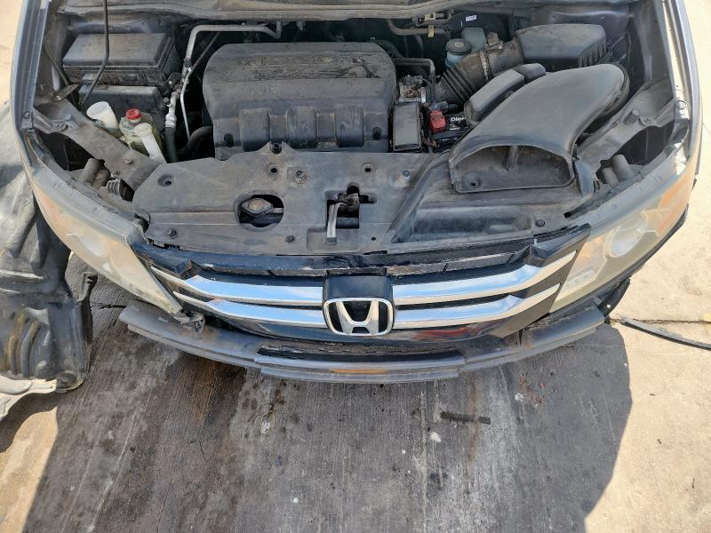 5FNRL5H65EB114377 - 2014 HONDA ODYSSEY EXL GRAY photo 12