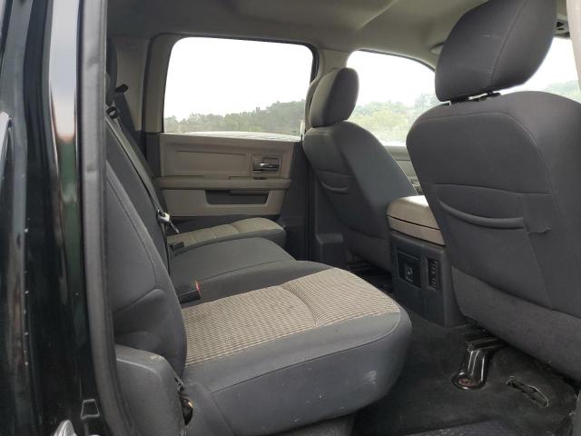 1C6RD7LT5CS117177 - 2012 DODGE RAM 1500 SLT BLACK photo 10