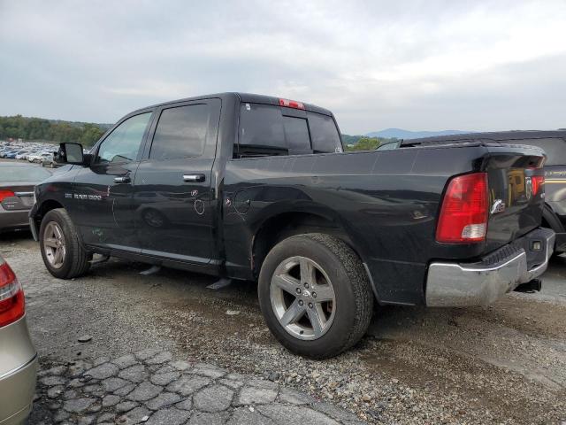 1C6RD7LT5CS117177 - 2012 DODGE RAM 1500 SLT BLACK photo 2