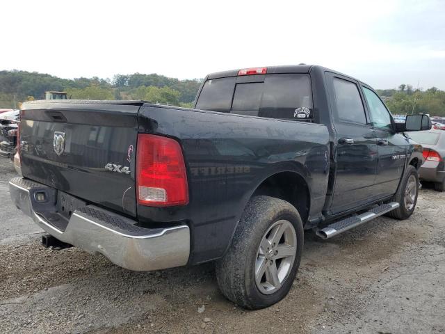 1C6RD7LT5CS117177 - 2012 DODGE RAM 1500 SLT BLACK photo 3