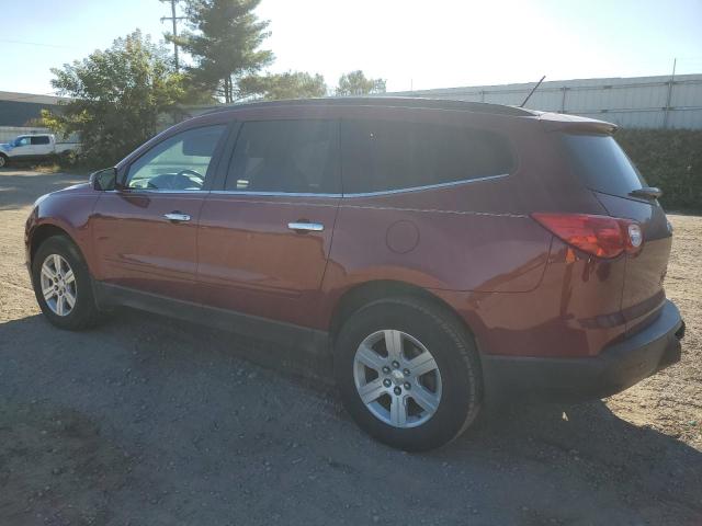 1GNLRGED7AS118096 - 2010 CHEVROLET TRAVERSE LT RED photo 2