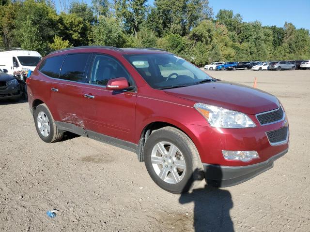 1GNLRGED7AS118096 - 2010 CHEVROLET TRAVERSE LT RED photo 4