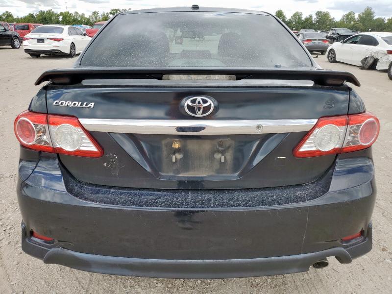 2T1BU4EE7CC912076 - 2012 TOYOTA COROLLA BASE Schwarz Foto 6