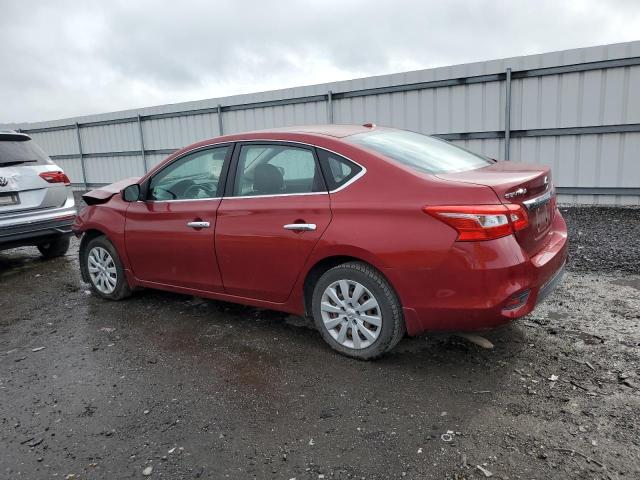 3N1AB7AP3HY368020 - 2017 NISSAN SENTRA S 红色 照片 2