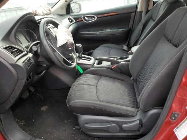 3N1AB7AP3HY368020 - 2017 NISSAN SENTRA S 红色 照片 7