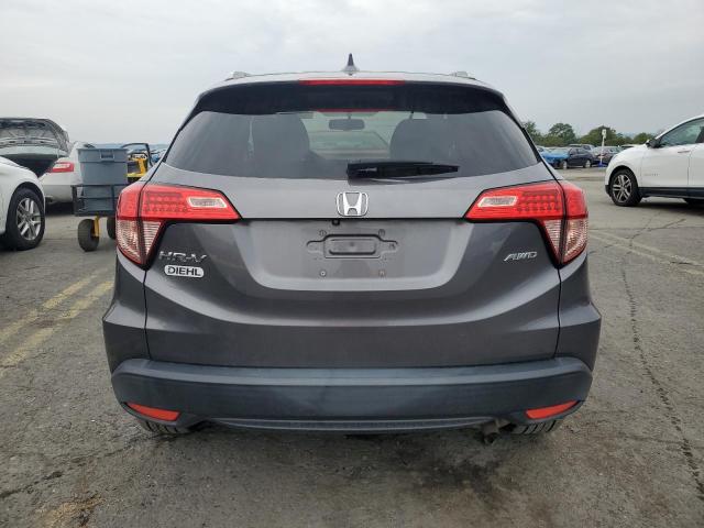 3CZRU6H74GM701139 - 2016 HONDA HR-V EXL GRAY photo 6