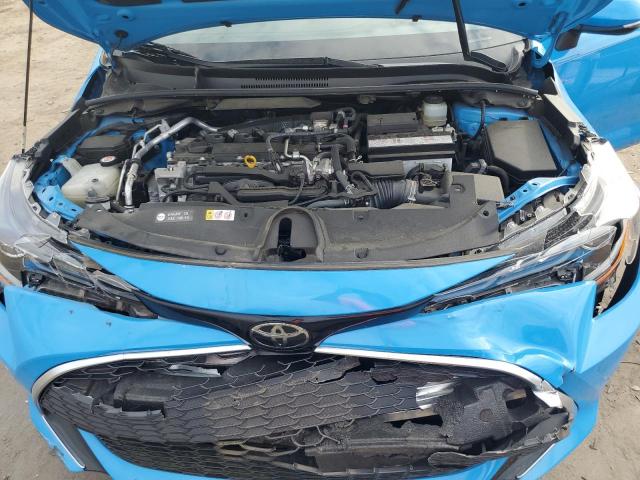 JTNK4RBE9K3053237 - 2019 TOYOTA COROLLA SE Niebieski zdjęcie 11