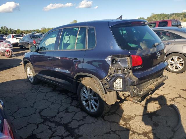 WVGBV3AX6EW553792 - 2014 VOLKSWAGEN TIGUAN S BLUE photo 2