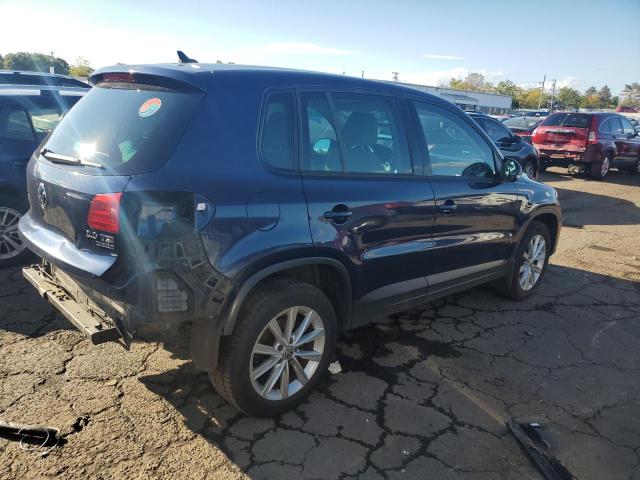 WVGBV3AX6EW553792 - 2014 VOLKSWAGEN TIGUAN S BLUE photo 3
