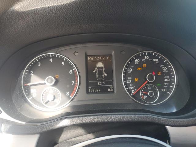 1VWBH7A35DC127329 - 2013 VOLKSWAGEN PASSAT SE Білий фото 9