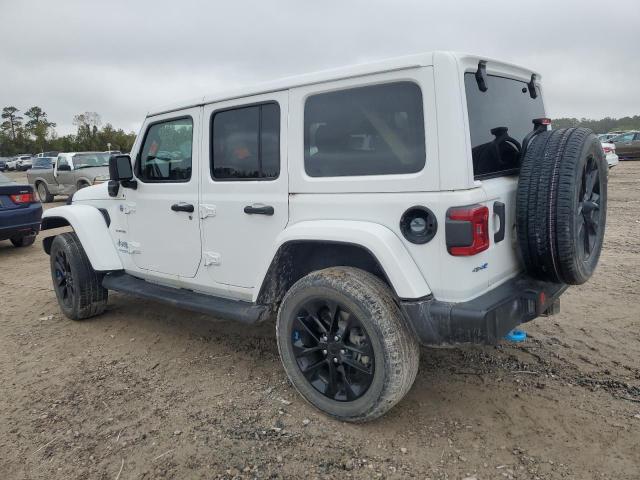 1C4JJXP61NW197902 - 2022 JEEP WRANGLER U SAHARA 4XE WHITE photo 2