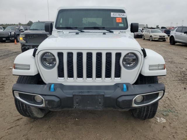 1C4JJXP61NW197902 - 2022 JEEP WRANGLER U SAHARA 4XE WHITE photo 5