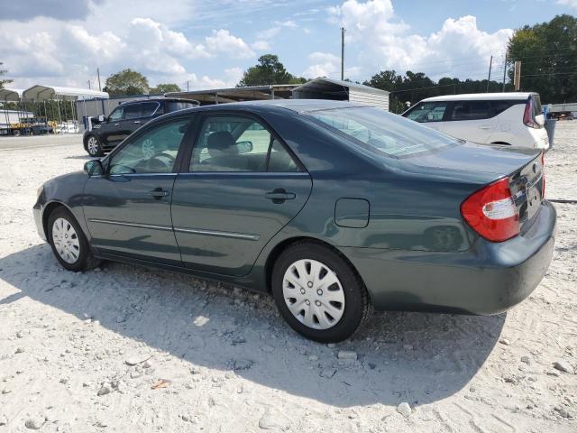 4T1BE32K34U337007 - 2004 TOYOTA CAMRY LE GREEN photo 2