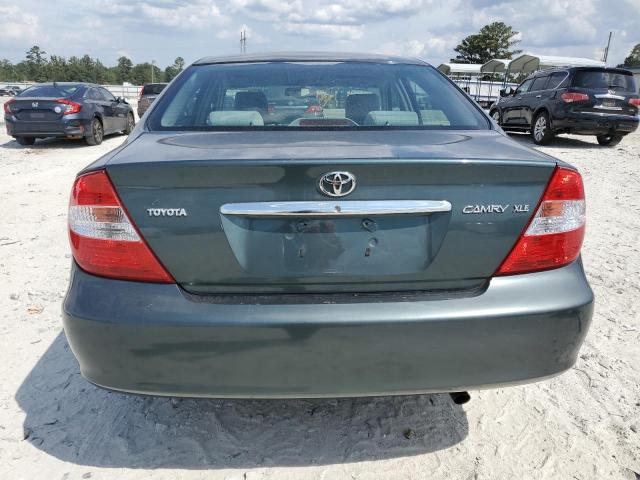 4T1BE32K34U337007 - 2004 TOYOTA CAMRY LE GREEN photo 6