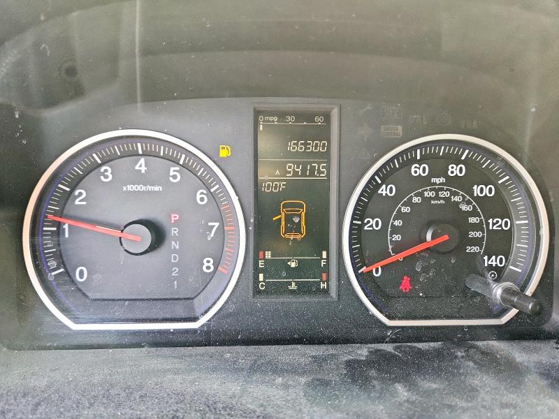 3CZRE38508G704484 - 2008 HONDA CR-V EX SILVER photo 9