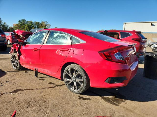 2HGFC2F86MH503299 - 2021 HONDA CIVIC SPORT RED photo 2