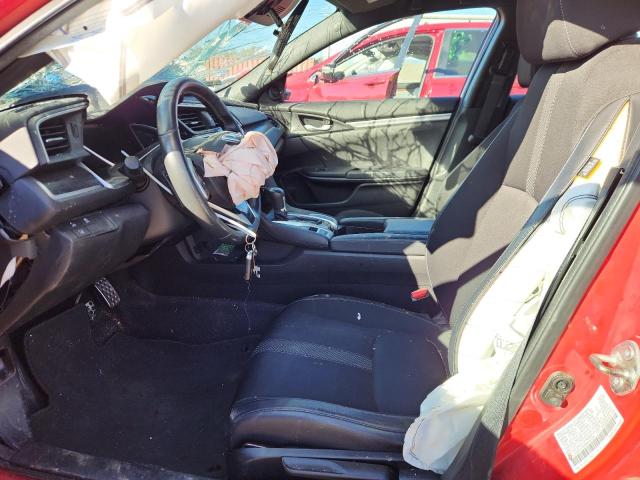 2HGFC2F86MH503299 - 2021 HONDA CIVIC SPORT RED photo 7