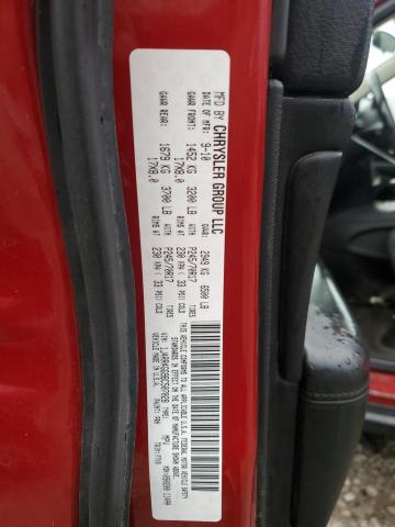 1J4RR4GG9BC507028 - 2011 JEEP GRAND CHEROKEE LAREDO Կարմիր լուսանկար 12