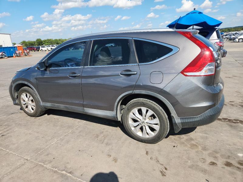 2HKRM3H72DH524449 - 2013 HONDA CR-V EXL GRAY photo 2