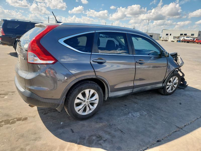 2HKRM3H72DH524449 - 2013 HONDA CR-V EXL GRAY photo 3