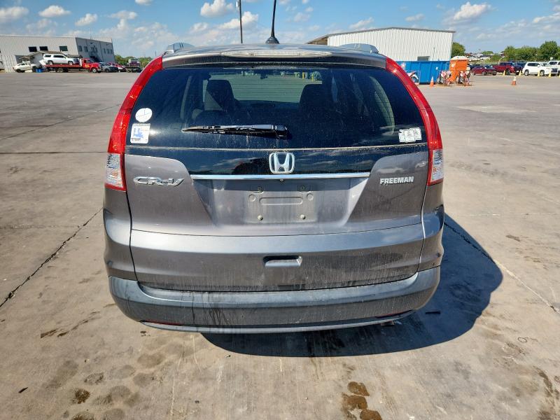 2HKRM3H72DH524449 - 2013 HONDA CR-V EXL GRAY photo 6