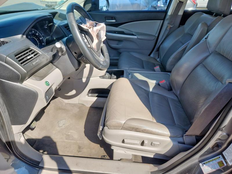 2HKRM3H72DH524449 - 2013 HONDA CR-V EXL GRAY photo 7