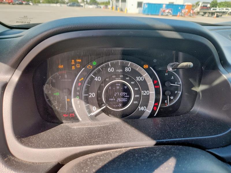 2HKRM3H72DH524449 - 2013 HONDA CR-V EXL GRAY photo 9