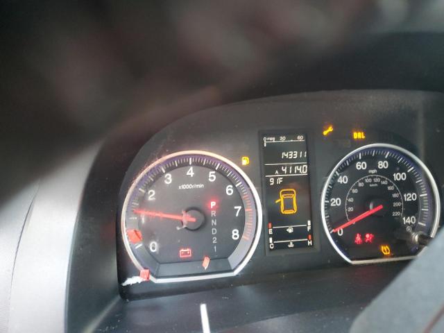 JHLRE38728C047314 - 2008 HONDA CR-V EXL SILVER photo 9