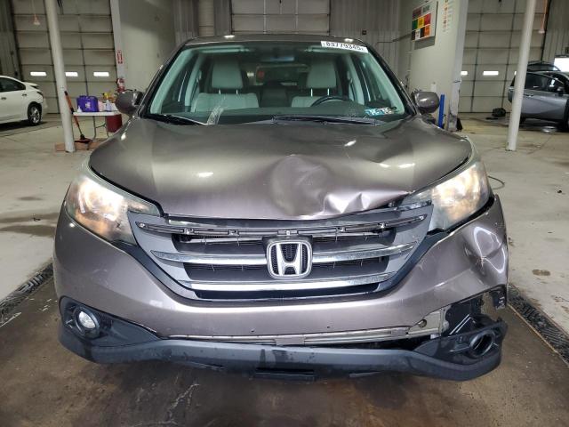 5J6RM4H51CL049322 - 2012 HONDA CR-V EX BEIGE photo 5