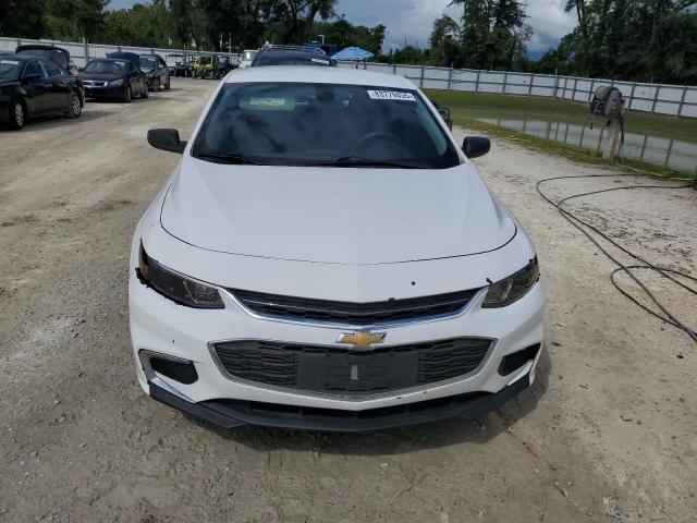1G1ZB5ST1GF268237 - 2016 CHEVROLET MALIBU LS Biały zdjęcie 5