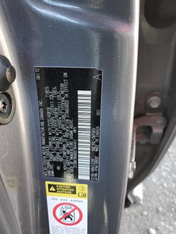 2T2BK1BA6DC164441 - 2013 LEXUS RX 350 BASE Grafit foto 12