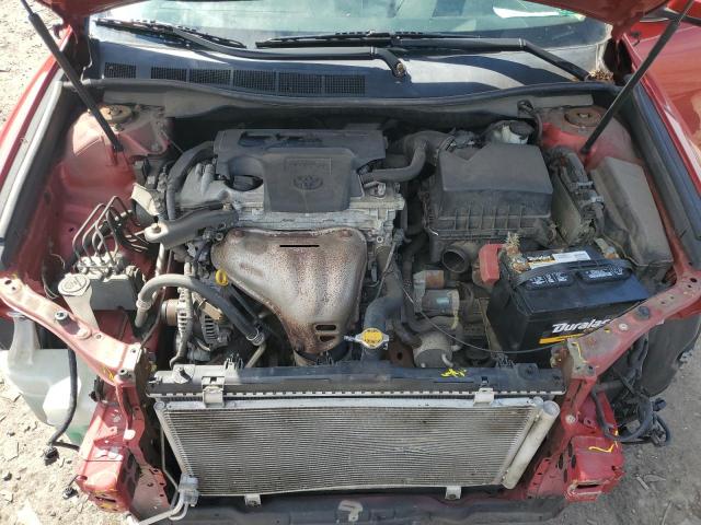 4T1BF1FK8CU515410 - 2012 TOYOTA CAMRY BASE Կարմիր լուսանկար 11