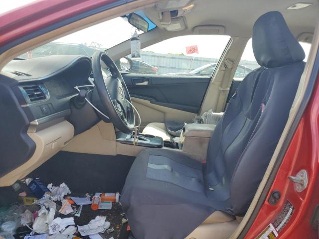 4T1BF1FK8CU515410 - 2012 TOYOTA CAMRY BASE Կարմիր լուսանկար 7