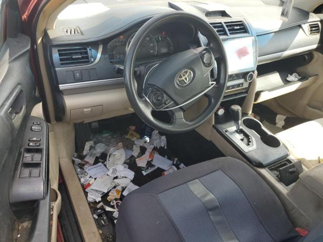 4T1BF1FK8CU515410 - 2012 TOYOTA CAMRY BASE Կարմիր լուսանկար 8